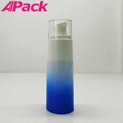 S1 20ml Gradient blue airless bottle